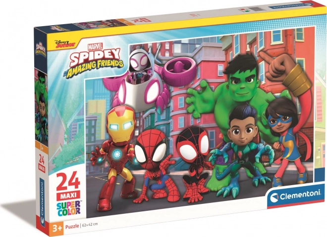 Clementoni Maxi Puzzle 24 Teile - Spidey