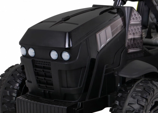 Titan-Traktor mit Anhänger schwarz