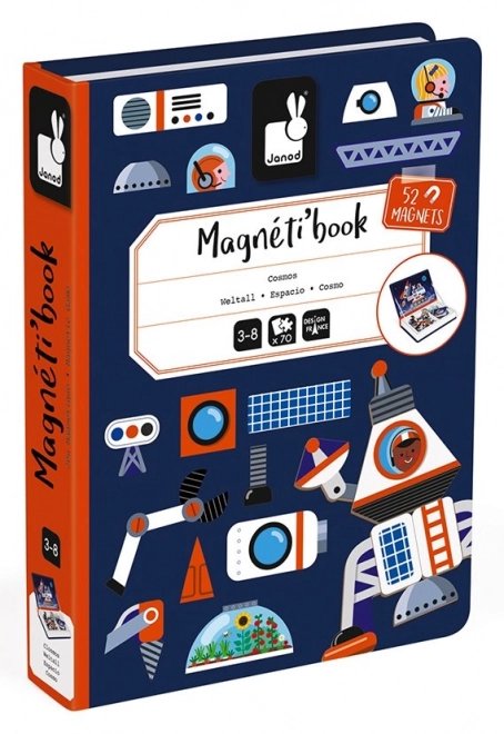 Janod Magnetibuch Weltraum