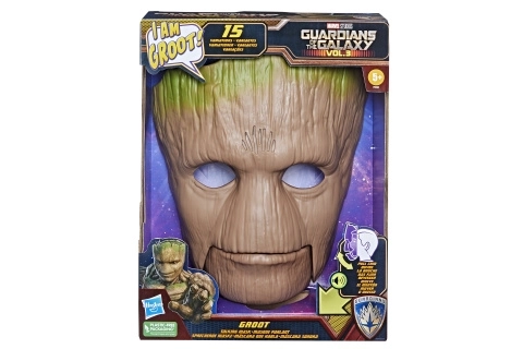 Interaktive Groot Maske aus Guardians of the Galaxy