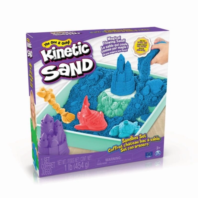 Kinetischer Sand Sandbox Set Blau