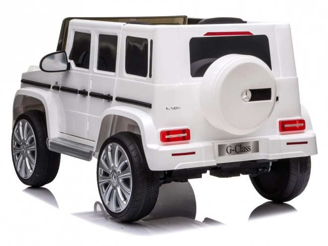 Elektrisches Kinderauto Mercedes G500 Weiß