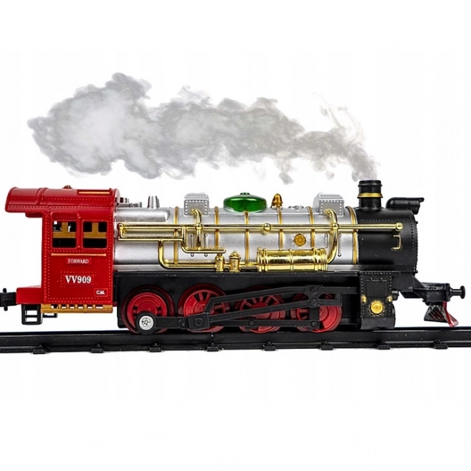 Klassische Elektrische Eisenbahn mit Geräusch und Licht