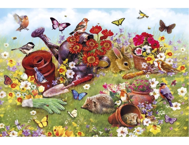 Puzzle Im Garten 500 Teile