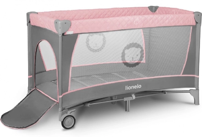 Cestige Babybett Flower 2-in-1 Grau Scandi