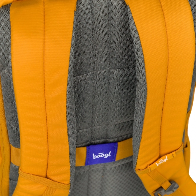 Baagl Roll Rucksack Gelb
