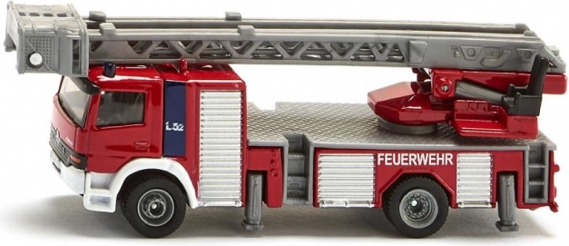 Feuerwehrauto mit ausziehbarer Leiter