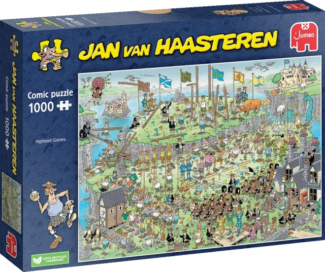 Jumbo Puzzle Jan van Haasteren Schottische Spiele 1000 Teile