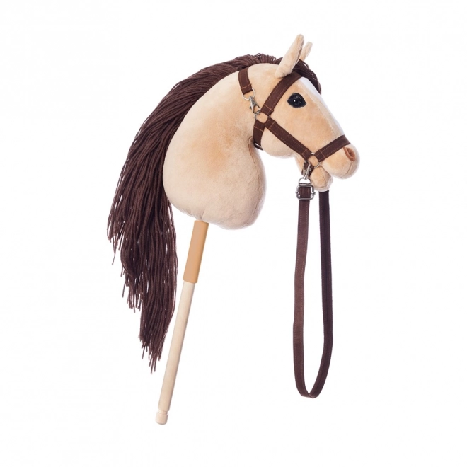 Stabpferd Hobby Horse Hoppihorse Beige