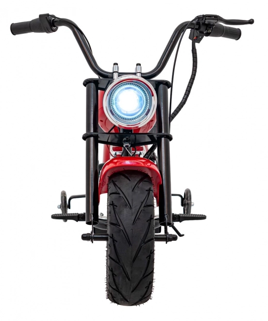 Chopper Warrior Rotes Motorrad