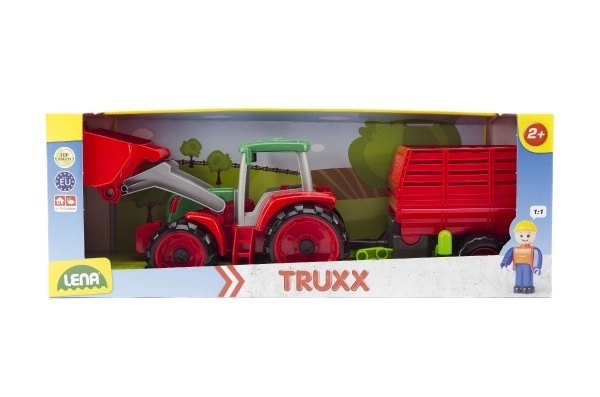 Truxx Traktor mit Heuanhänger