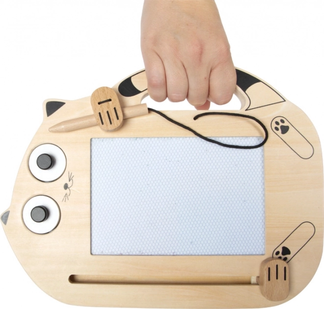 Magnetische Zeichentafel Katze