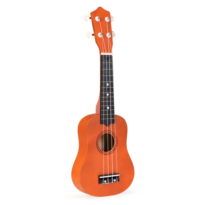 Kinder-Holz-Ukulele-Gitarre mit 4 Nylonsaiten