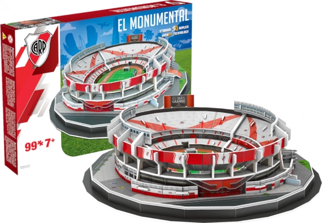 3D Puzzle Stadion El Monumental CA River Plate