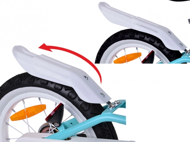 Royalbaby Kinderfahrrad Little Swan 16 – Türkis