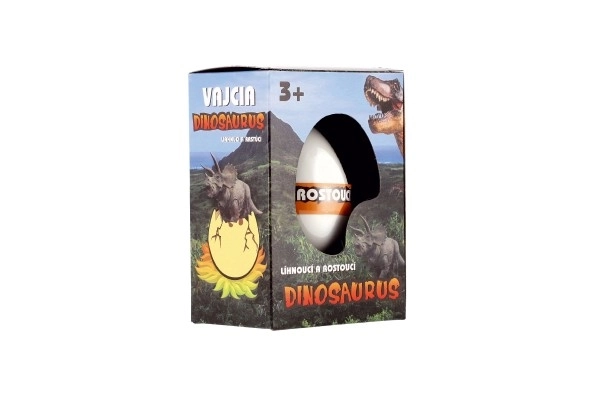 Schlüpfendes und wachsendes Dinosaurier-Ei 6 cm in Schachtel 7,5x10,5x5 in 12er Box