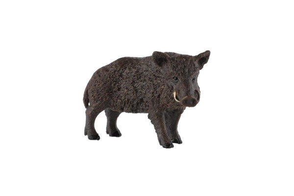Wildschwein Kunststofffigur 7cm