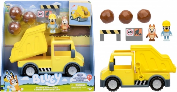 Bluey Kippwagen Set mit 2 Figuren