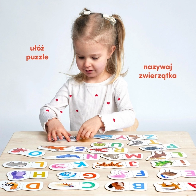 Buchstabenkombination Puzzle