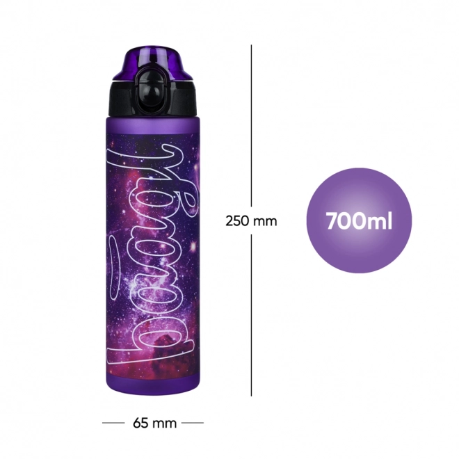 BAAGL Tritan Trinkflasche Galaxy, 700 ml