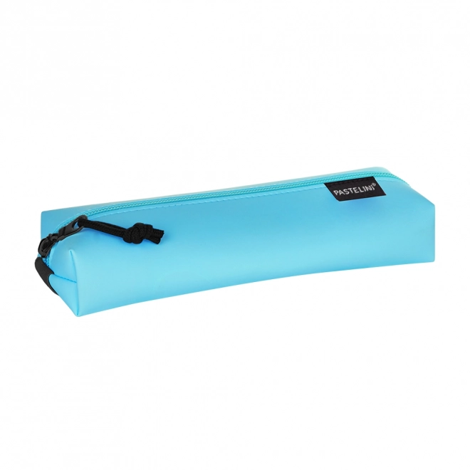 Breites Etui PU mit elastischem Band in Pastellblau