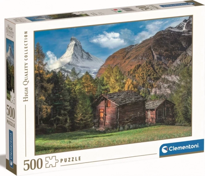 Clementoni Puzzle Der Zauberhafte Matterhorn 500 Teile