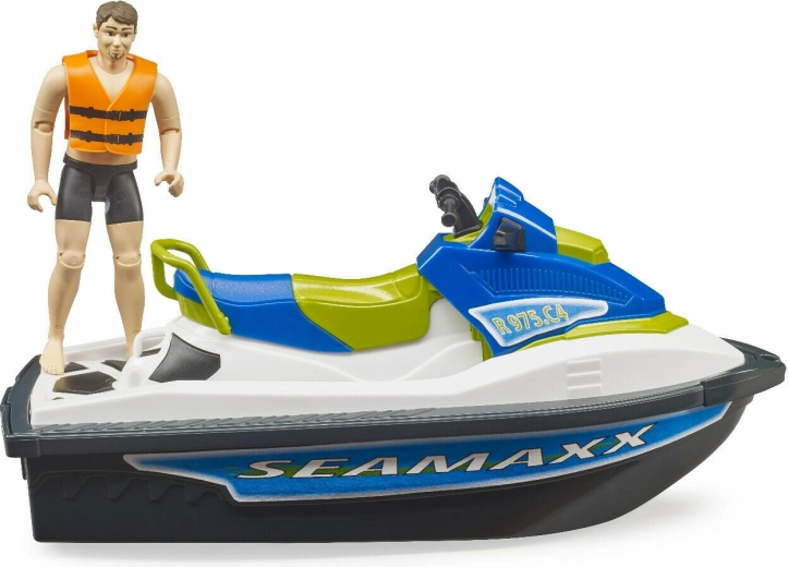 Fahrerfigur und Platz für zwei Figuren