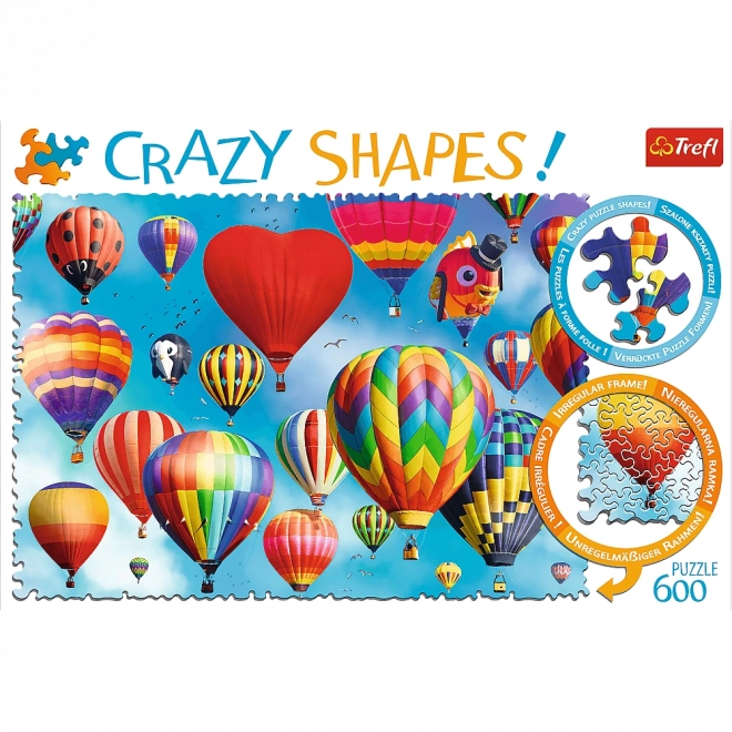 Crazy Shapes Puzzle - Bunte Ballons