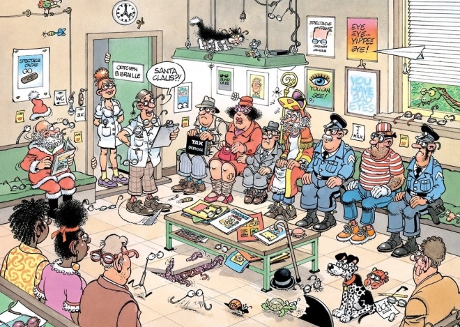 JUMBO Puzzle Jana van Haasterena: Schau es dir von der anderen Seite an - 500 Teile
