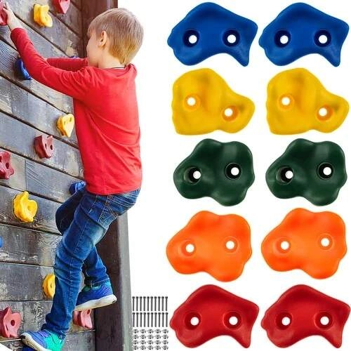 Klettergriffe für Kinder – Set mit 100 Stück KRUZZEL