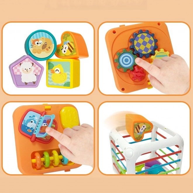 Bildungswürfel Woopie Sorter 4in1 Formen 18m+
