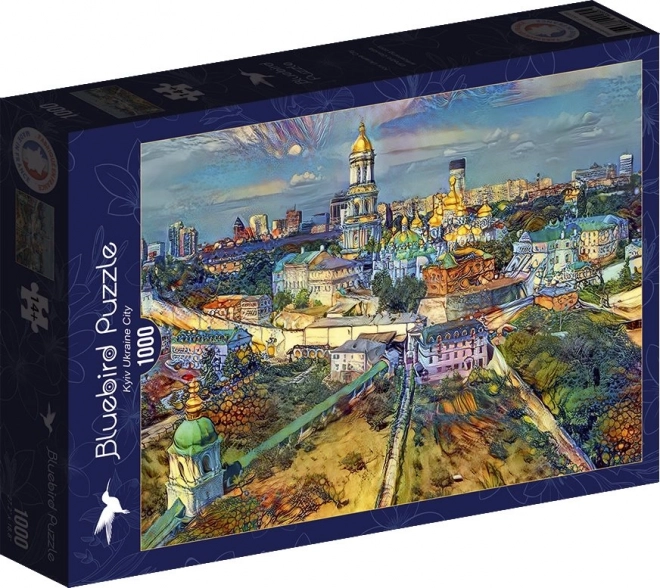 Blauer Vogel Puzzle Kiew, Ukraine 1000 Teile