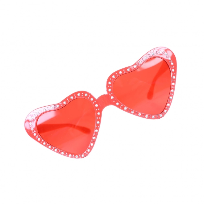 Karneval Brille Herzform