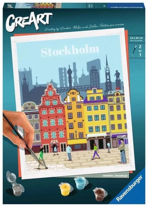 CreArt Malen nach Zahlen Stockholm Ravensburger