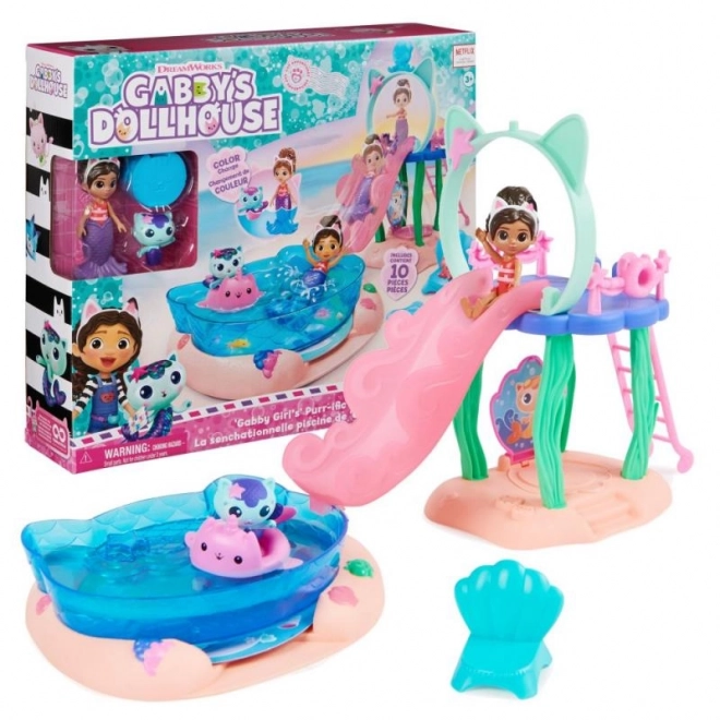 Spielset Kitties Katzenhaus Gabis Poolspaß