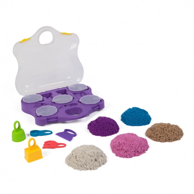 Kinetic Sand Spielkoffer mit Zubehör