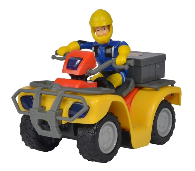 Feuerwehrfigur einsatzbereit