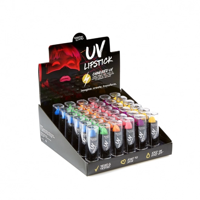 Uv-neon-leuchtender Lippenstift