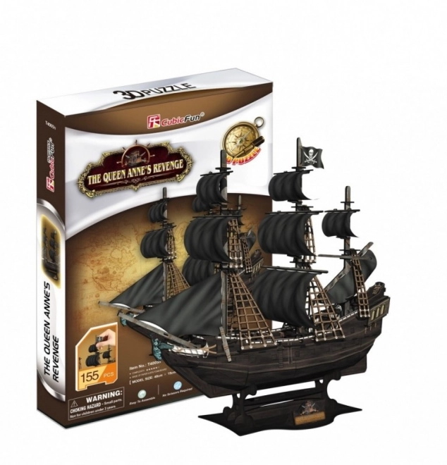 3D Puzzle Piratenschiff Queen Annes Rache