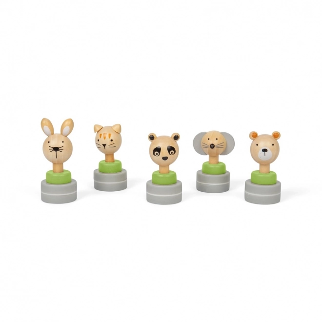 Holzstempel Tiere Set