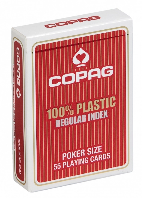 Cartamundi Poker Jumbo Spielkarten Rot oder Blau