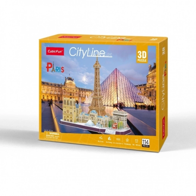 3D Puzzle Paris Stadtlinie