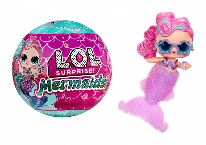 L.O.L. Überraschungspuppe Meerjungfrau, Anzeige 12 Stk.