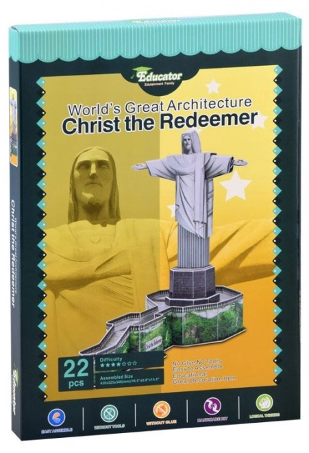 Educator 3D-Puzzle Christusstatue