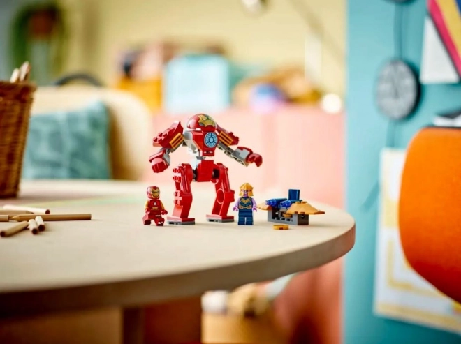 Iron Man Hulkbuster gegen Thanos LEGO Bausatz