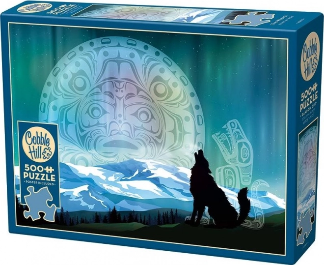Cobble Hill Puzzle Zwei Wölfe 500 Teile