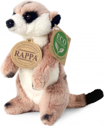 Rappa Plüsch-Erdmännchen stehend 14 cm umweltfreundlich