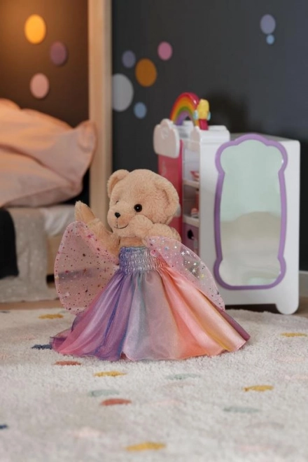 Kleid für BABY born Puppe Regenbogenfee