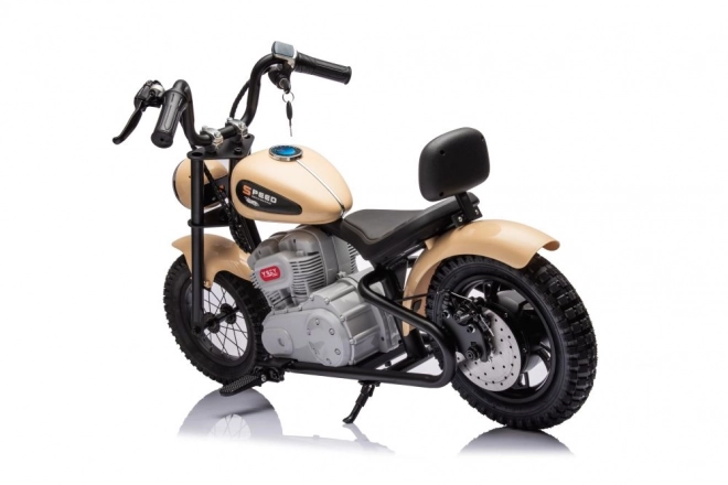 Kindermotorrad mit Akku 36V Khaki