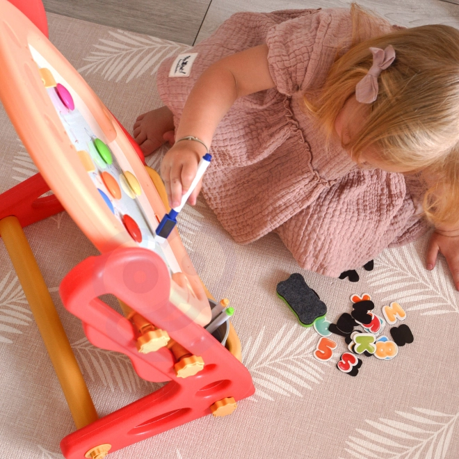 Zweiseitige magnetische Tafel zum Zeichnen und Lernen von Zahlen und Buchstaben WOOPIE